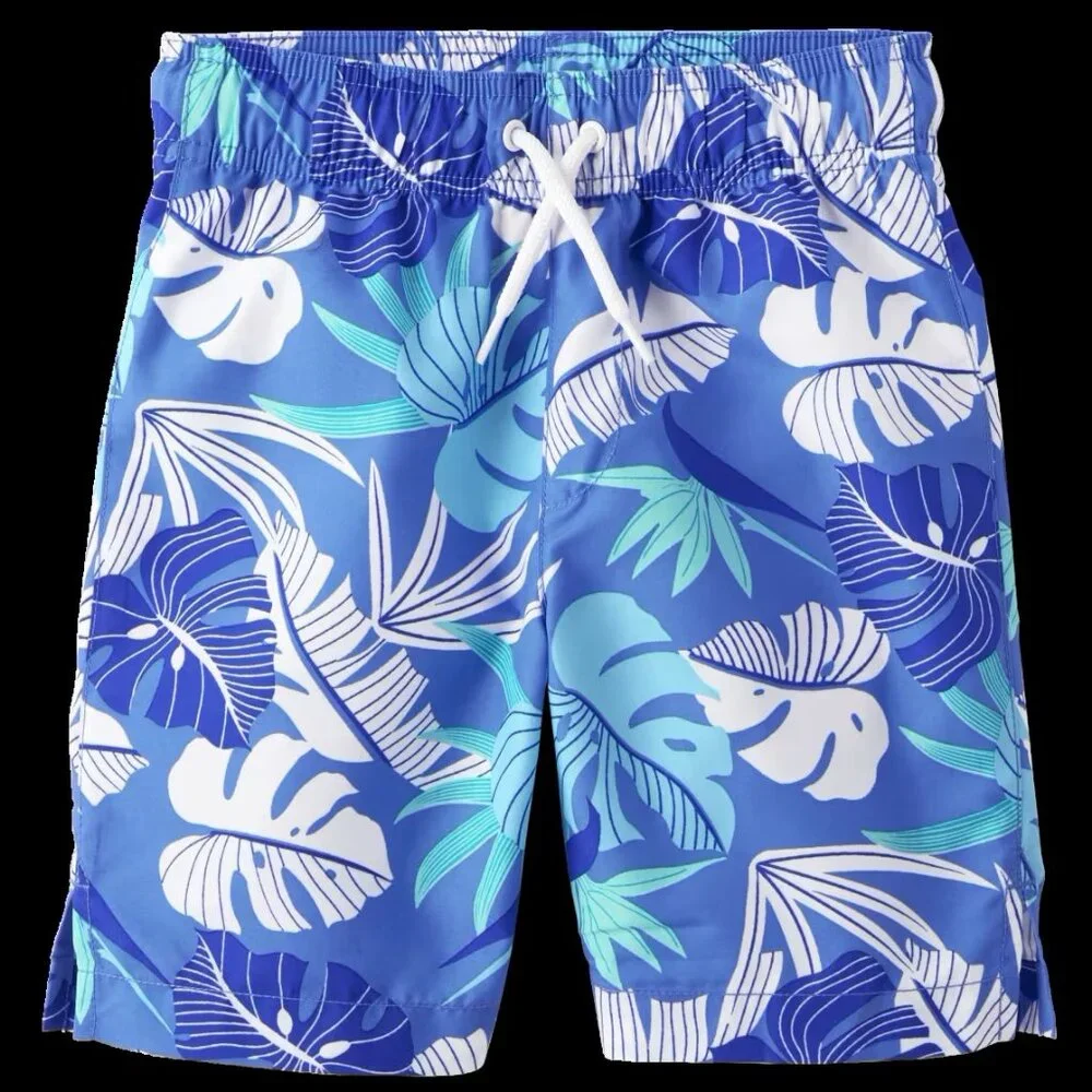 Boys Rashguard and Swim Trunks Large
